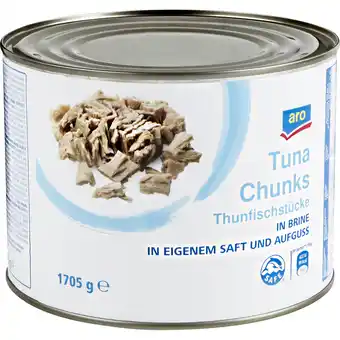 Metro Aro thunfisch natur, preisangabe ohne mwst. (preis inkl. mwst. 15,39 €), metro 1.71 kilogramm 1 dose Angebot