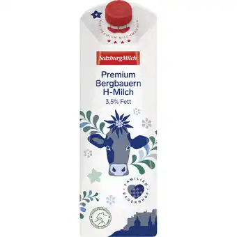 Metro Salzburgmilch premium bergbauern h-milch, preisangabe ohne mwst. (preis inkl. mwst. 0,98 €), metro 1 liter 1 packung Angebot