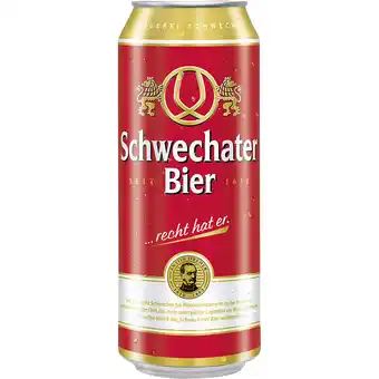 Metro Schwechater bier od. alkoholfrei, preisangabe ohne mwst. (preis inkl. mwst. 0,89 €), metro 0.50 liter 1 dose Angebot