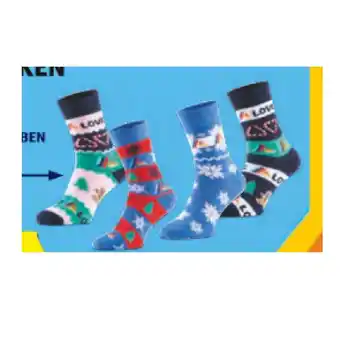Hofer Damen-/herren-x-mas socken versch. farben und modelle hofer 1 paar Angebot