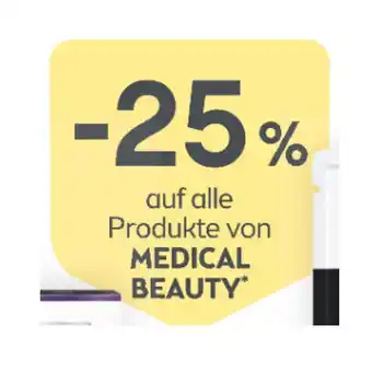 Bipa 25% auf alle produkte von medical beauty bipa Angebot
