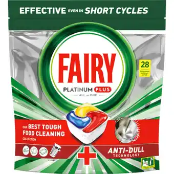 dm Fairy platinum plus all in one spülmaschinen tabs dm 28 stück 1 packung Angebot