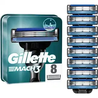 dm Gillette mach3 rasierklingen dm 8 stück 1 packung Angebot