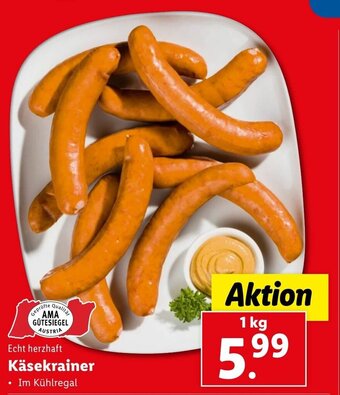 Lidl Käsekrainer 1 kg Angebot