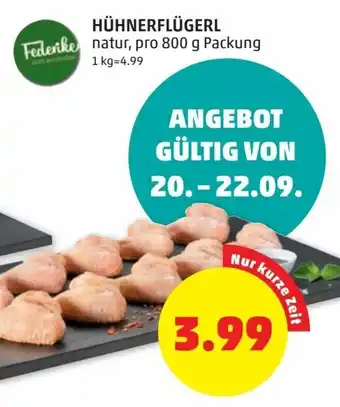 PENNY Hühnerflügerl 800g Angebot