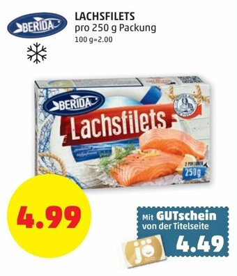PENNY Lachsfilets 250g Angebot