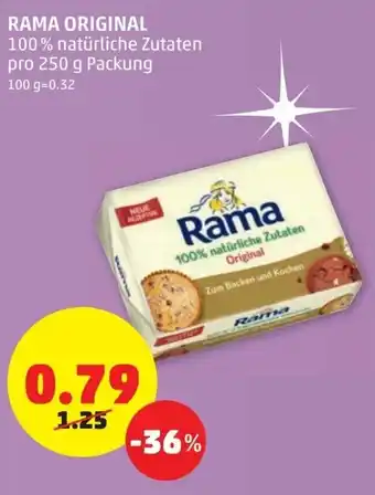 PENNY Rama Original 250g Angebot