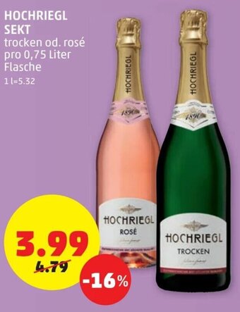 PENNY Hochriegl Sekt Angebot