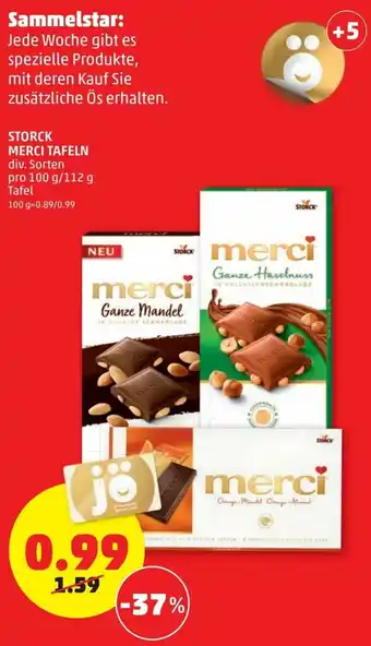 PENNY Merci Tafeln Angebot