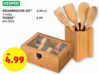 PENNY Küchenhelfer-Set, Teebox Angebot