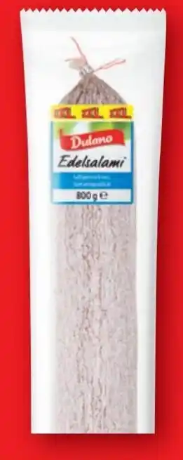Lidl Dulano Edelsalami 800g Angebot