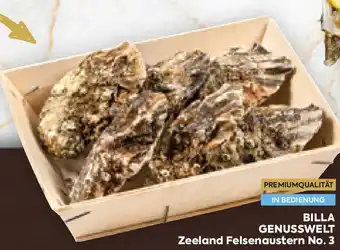Billa BILLA GENUSSWELT Zeeland Felsenaustern No. 3 Angebot