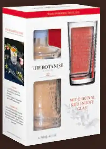 Billa The Botanist Islay Dry Gin im Geschenk-karton +1 Glas gratis 0,7 Liter Angebot
