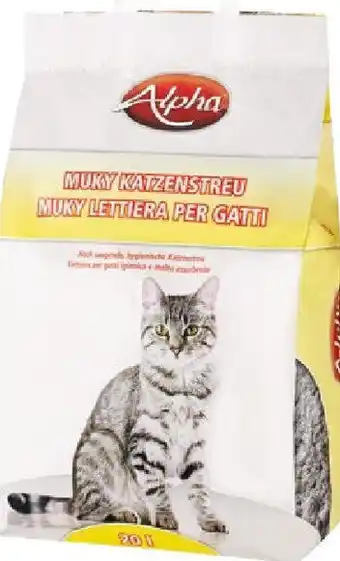 Lagerhaus ALPHA Katzenstreu Angebot