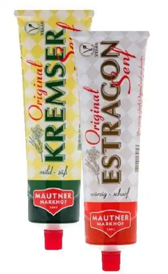 Nah&Frisch Mautner Markhof Estragon oder Kremser Senf Angebot
