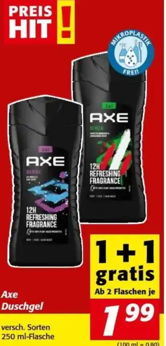 Nah&Frisch Axe Duschgel Angebot