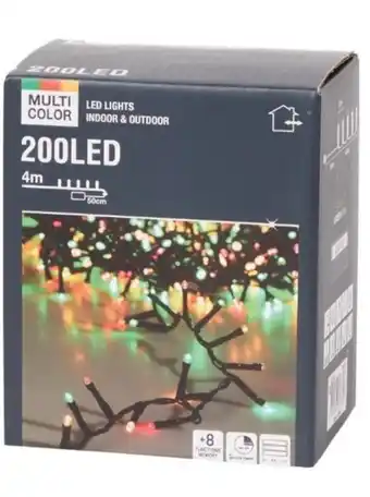Action Mehrfarbige Lichterkette Angebot