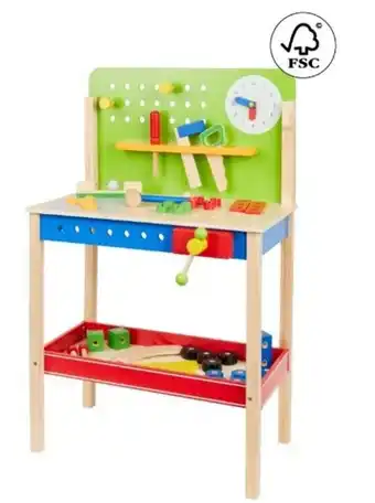 Action Mini Matters Holz-Werkbank Angebot