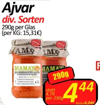 Wurstico Ajvar 290g Angebot