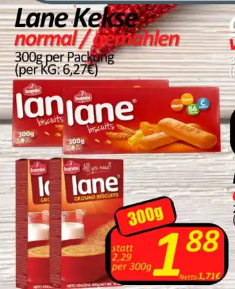 Wurstico Lane Kekse 300g Angebot