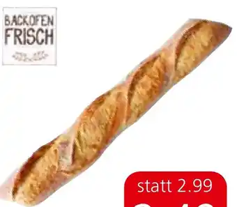 Eurospar Bio-Baguette de Paris Angebot