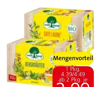 Eurospar Willi Dungl Bio Tee Angebot