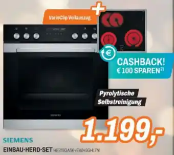ETech EINBAU-HERD-SET Angebot