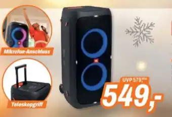 ETech TRAGBARER BLUETOOTH-PARTYLAUTSPRECHER Angebot