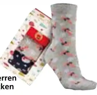 Eurospar Damen oder Herren Weihnachtssocken 3er Packung Angebot