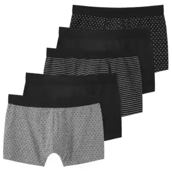 Ernsting's family 5 herren retroboxer aus baumwoll-stretch Angebot