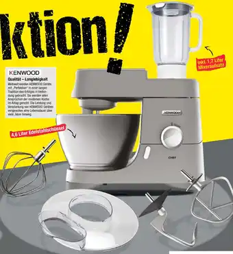 Maximarkt Küchenmaschine KVC 3110S Chef Angebot