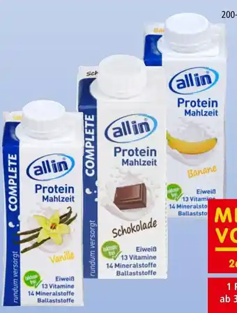 Interspar Allin Protein-Drinks Angebot