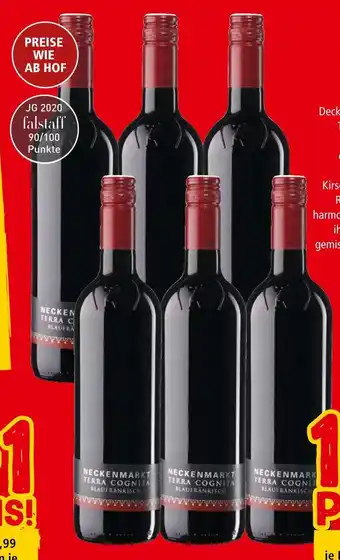 Interspar Neckenmarkt Terra Cognita Blaufränkisch Reserve Angebot