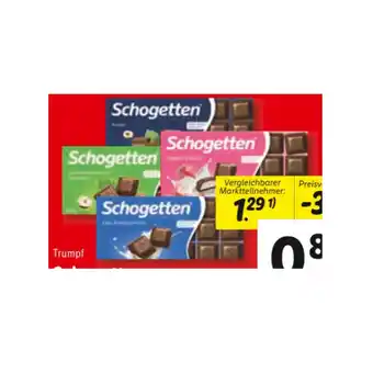 Lidl Trumpf schogetten versch. sorten lidl 100 gramm 1 packung Angebot