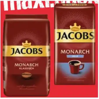 Maximarkt Jacobs monarch verschiedene sorten maximarkt 500 gramm 1 packung Angebot