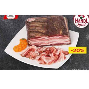 Unimarkt Handl tyrol bauchspeck unimarkt 100 gramm Angebot