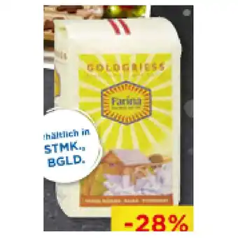 Unimarkt Farina goldgriess unimarkt 500 gramm 1 packung Angebot