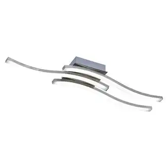 Bauhaus Reality leuchten led-deckenleuchte route (5 w, l x b x h: 12 x 56 x 7 cm, nickel matt, warmweiß, anzahl leuchtmittel: 3 stk.) Angebot