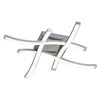 Bauhaus Reality leuchten led-deckenleuchte route (5 w, l x b x h: 46 x 46 x 7 cm, nickel matt, warmweiß, anzahl leuchtmittel: 4 stk.) Angebot