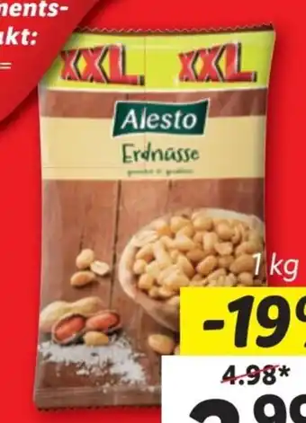Lidl Erdnüsse 1 kg Angebot