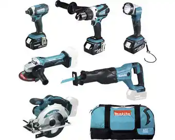 Hornbach Akku-spezialset makita dlx6046 18v Angebot