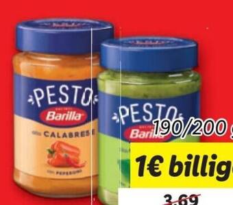 Lidl Barilla Pesto Angebot