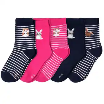 Ernsting's family 5 paar kinder socken in verschiedenen dessins Angebot