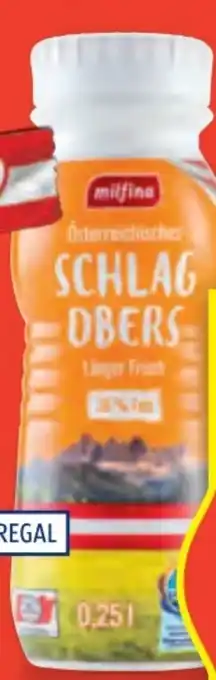 Hofer Schlagobers Angebot