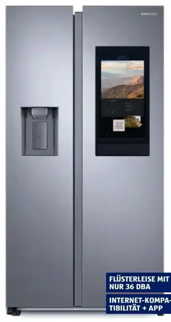 Hofer Side-by-side-kühlschrank family hub rs6ha8891sl/ef Angebot