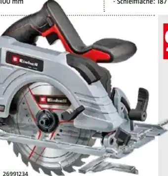 Bauhaus Akku-handkreissäge tp-cs 18-190 li bl solo Angebot