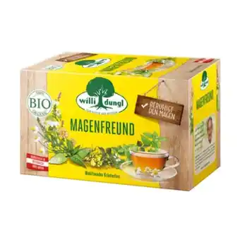 PENNY Willi dungl bio-tee-sortiment div. sorten penny 20 beutel 1 packung Angebot