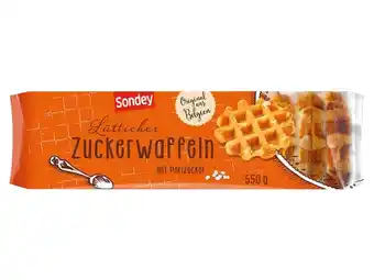 Lidl Sondey zuckerwaffeln lidl 550 gramm 1 packung Angebot