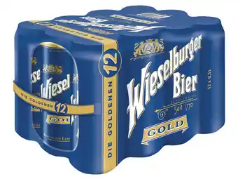 Lidl Wieselburger gold lidl 0.50 liter 12 dose Angebot
