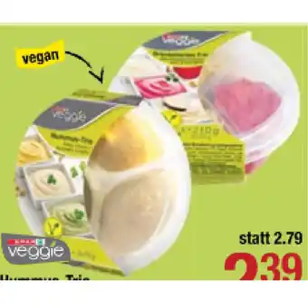 Maximarkt Spar veggie hummus-trio versch. sorten maximarkt 3 stück 1 packung Angebot